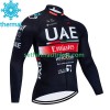 Uae Emirates Radtrikot Winter Thermal Fleece 2023 N001